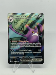 Team Rocket's Crobat ex 217/182 Sv10: Destined Rivals Holo - Picture 1 of 7
