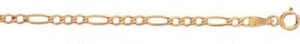 9ct Gold Figaro Chain Length 16" 2mm Width 2gms NEW - Picture 1 of 1
