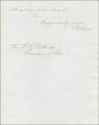 COLUMBUS DELANO - MANUSCRIPT LETTER SIGNED 04/30/1874