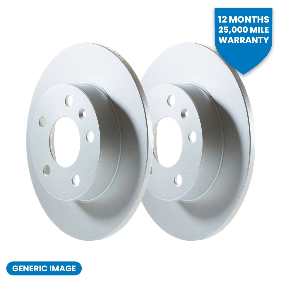 Discos de freno traseros para Volvo C30 C70 S40 V50 Ford Focus C-Max C-Max Foto 1 de 2