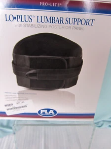 FLA Orthopedics LO Plus Pro Lite Lumbar Support LG Stabilizing Position Panel - Picture 1 of 3