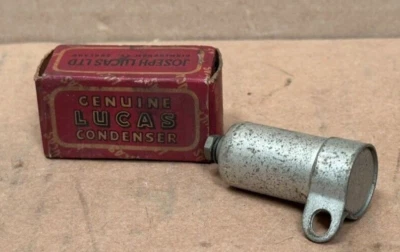 1947-1953 MG YA YB YT Tourer Factory Lucas Points Condensador 400308 Nuevo de Lote Antiguo Foto 1 de 4