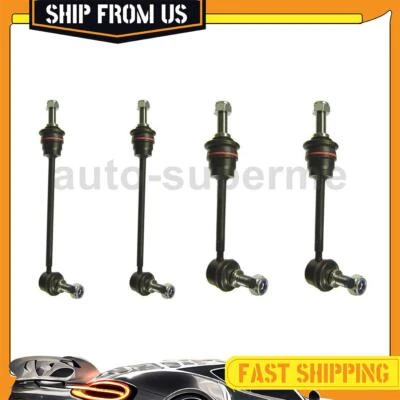 Front Rear Sway Bar End Links 4x Fits Land Rover Discovery 4.0L 2001-2002 - Image 1 of 4