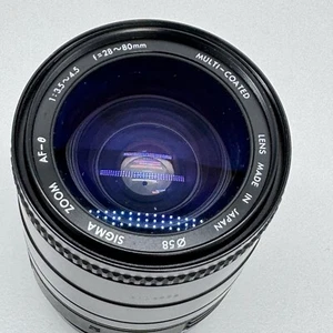 Sigma AF-0 Zoom Lens 28-80mm f/3.5-4.5 for Minolta A Mount Camera With Case - Picture 1 of 11