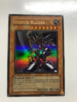 USA Seller Yugioh  Buster Blader PSV-E050 Euro Print 1st Edition Ultra Rare VLP - Image 1 of 4
