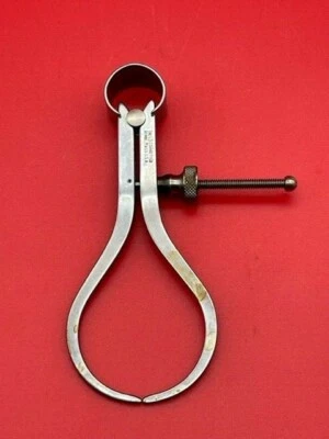 Starrett 75A-3 Fay Spring Type Outside Caliper, Solid Nut 3"  IN STOCK - Image 1 of 3