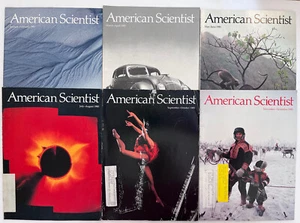 American Scientist Magazine 1985 Lot komplettes Jahr (6 Ausgaben) - Bild 1 von 7
