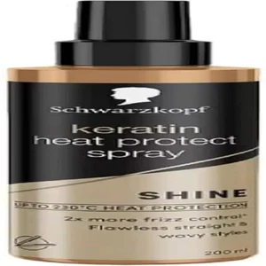 Schwarzkopf Styling Keratin Heat Protection Hair Spray, with Frizz Control, up t - Picture 1 of 4