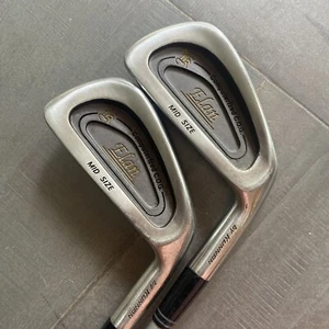 Kunnan Elan 3-4 Irons Lot Of 2 Graphite Flex Lite Shafts Good Grips Clean RH - Picture 1 of 10