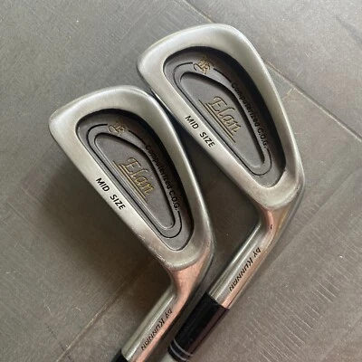 Lote de 2 hierros Kunnan Elan 3-4 varillas Graphite Flex Lite buenos agarres limpio diestro Foto 1 de 4