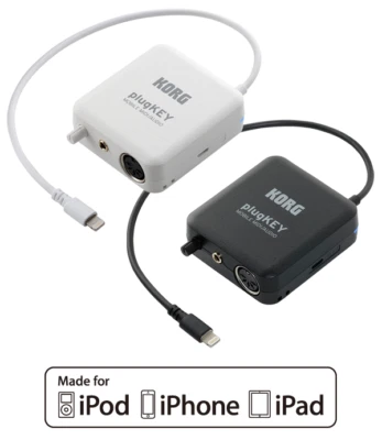 Korg plugKey iOS MIDI Interface for iPhone/iPad/iPod Plug Key Lightning choice - Image 1 of 4