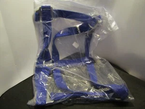 Horse Size  NEW Utility Nylon Halter Blue UT4400 in plastic bag Ships Free - Picture 1 of 1