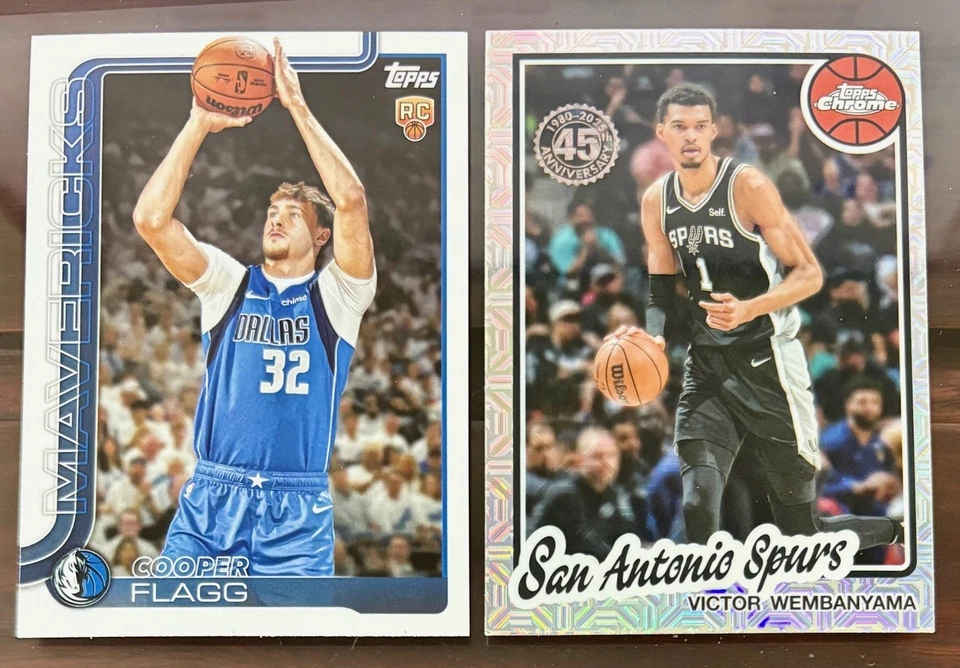 2025-2026 Topps Basketball Base (#201-300) + RCs + Inserts: U Pick, 35 Cent Ship - Image 1 of 1