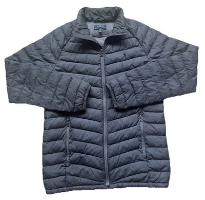 Polo Ralph Lauren Women’s Grey Quilted Puffer Jacket - XL, Size 18-20 - Image 1 of 4