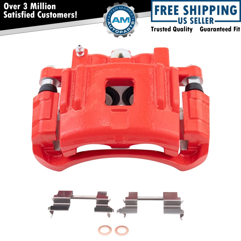Performance Front Left Brake Caliper Red Performance For Chevrolet GMC Isuzu - Image 1 of 4