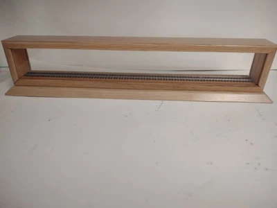 Vitrina maqueta tren escala HO, roble Foto 1 de 4
