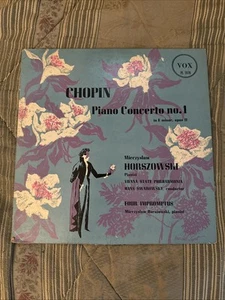 HORSZOWSKI - SWAROWSKY / CHOPIN concerto no 1 - 4 impromptus / PATHE VOX PL 7870 - Picture 1 of 4