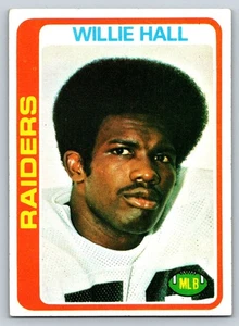 1978 Topps #345 Willie Hall - Picture 1 of 2
