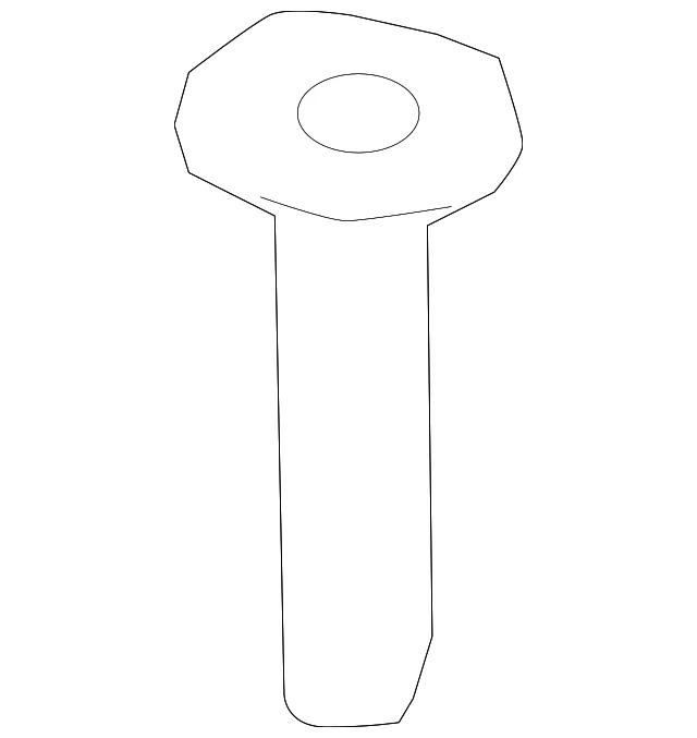 Nissan OEM Rogue 2nd Row Back Rear Seat-headrest Head Rest Guide 876024CP1A