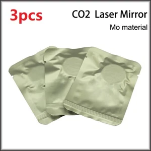 3PCS 25mm Molybdenum Mirror CO2 Laser Engraving Cutting Machine Spare Parts - Picture 1 of 11