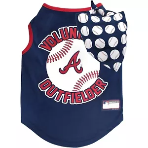 Pets First MLB Canotta con Bandana per Cani e Gatti Maglia per Cani con Bandana - Foto 1 di 9