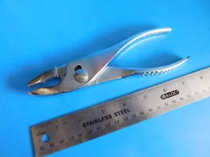 USED,SNAP ON TOOLS 7 IN. SLIP JOINT "VACUMM GRIP" PLIERS , PART#47, ,USA - Picture 1 of 6