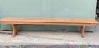 Bench Seat Antique Vintage 244cm Church Pew Solid Timber Painted W 29.5 H 44cm 