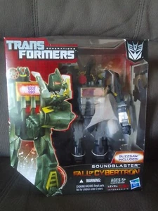 Transformers Soundblaster & Buzzsaw Fall of Cybertron Soundwave Nuovo in scatola - Foto 1 di 2