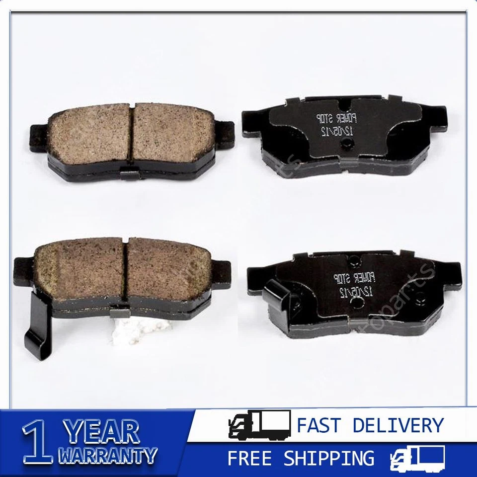 Pastillas freno trasero Acura Integra 1992 1991 1990 1989 1988 1987 1986 Foto 1 de 2