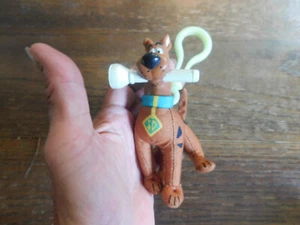 Vtg Plush SCOOBY-DOO w flashlight Cartoon Network BACKPACK CLIP Key Chain Dog - Picture 1 of 4