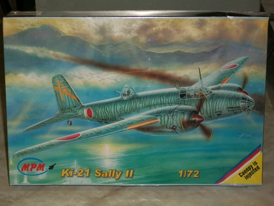 MPM 1/72 Scale Ki-21 Sally II - Factory Sealed - Image 1 of 1