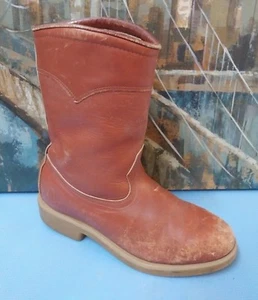 Botas de trabajo vintage Red Wing Irish Setter Pull-On 811 ~ talla 8 D - Imagen 1 de 12