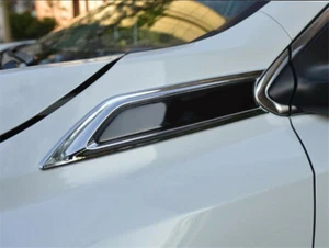 fits Honda CR-V 2017-2022 Chrome+Black Car Side Body Air Vent Molding Trim Cover - Picture 1 of 8