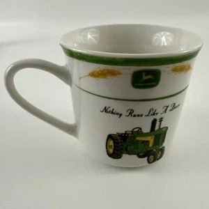 John Deere Vintage Kaffeetasse Becher Gibson USA "Nothing Runs Like a Deere" - Bild 1 von 10