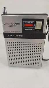 Vintage Realistic Weatheradio Alert Weather Radio Model 12-161 Works - Picture 1 of 6