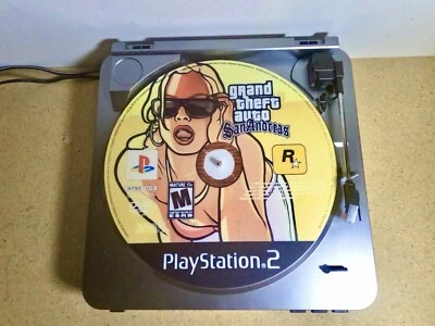 Custom Vinyl Record Player 12” Slipmat DJ Pad “Grand Theft Auto San Andreas” - Image 1 of 2