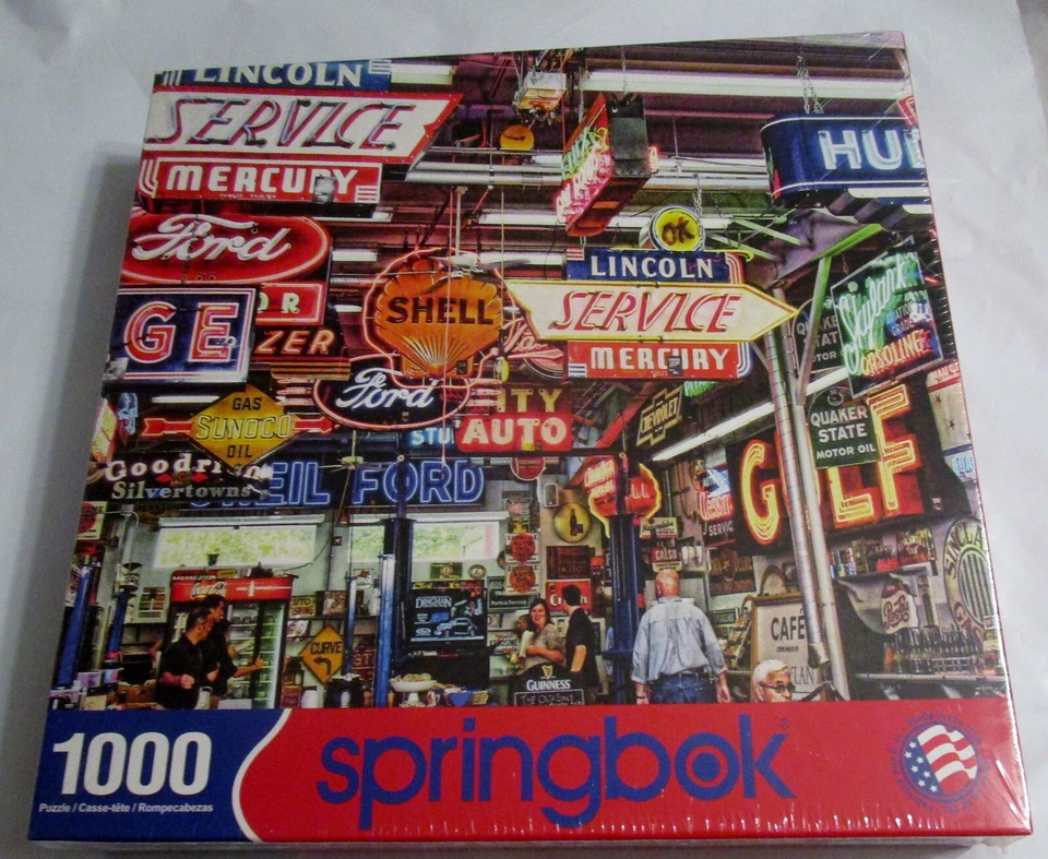 Springbok American Icons Jigsaw Puzzle 1000piece