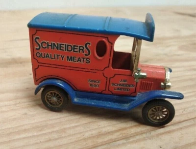 Vintage Days Gone Schneiders "quality meats"comercial diecast by Lledo England - Image 1 of 4