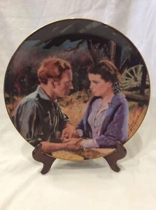 GONE WITH THE WIND COLLECTOR PLATE Scarlett and Ashley After the War - Picture 1 of 4