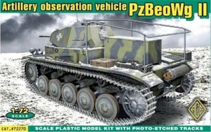 1/72 PzBeoWg II German artillery observation vehicle ACE 72270 Plastic Model kit - Picture 1 of 19