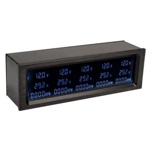 Lamptron CP530 Automatic Fan Controller, 30W x 5 Channel, Changeable LCD Color - Picture 1 of 2