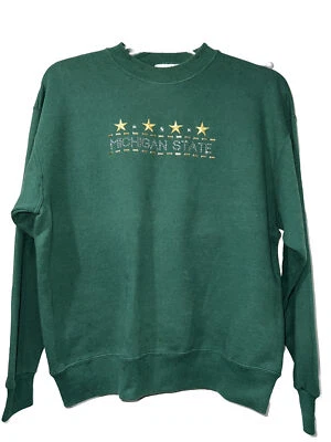 Sudadera Christine Alexander verde Michigan State University grande para mujer Foto 1 de 4