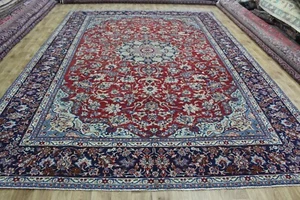 OLD HANDMADE ORIENTAL CARPET, STUNNING FLORAL DESIGN 430 X 290 CM - Picture 1 of 12