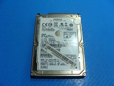 Lenovo Y471A Hitachi 500GB 2.5" SATA 5400RPM HDD Hard Drive HTS547550A9E384 - Image 1 of 4