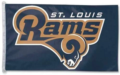 ST. LOUIS RAMS Huge 3'x5' Official Licensed NFL Football Team FLAG by Wincraft Cover