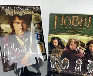 LOT LE HOBBIT LA DÉSOLATION DE SMAUG LIVRE AUTOCOLLANT et édition collector RS A9 - Photo 1/15