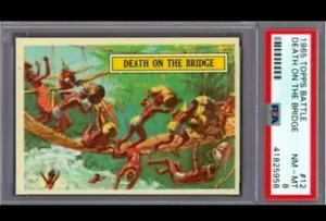 1965 TOPPS BATTLE #12 PSA 8 - Picture 1 of 1