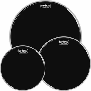 Schlagzeugfelle Set Spike One Ten Deep Black Drumhead Set Rock 10", 12", 16" NEU