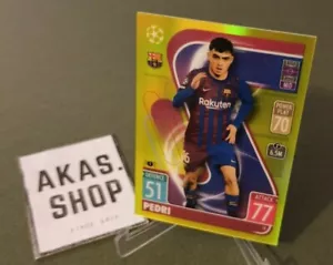 Pedri FC Barcelona # 78 Yellow Parallel 61/ 75 2021/ 2022 TOPPS Chrome UCL - Bild 1 von 3