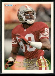 1994 Fleer Shell FACT #108 Jerry Rice - Bild 1 von 2